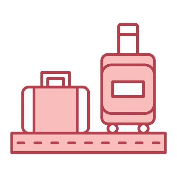 Illustration Vectorielle Icône Valise Voyage — Image vectorielle