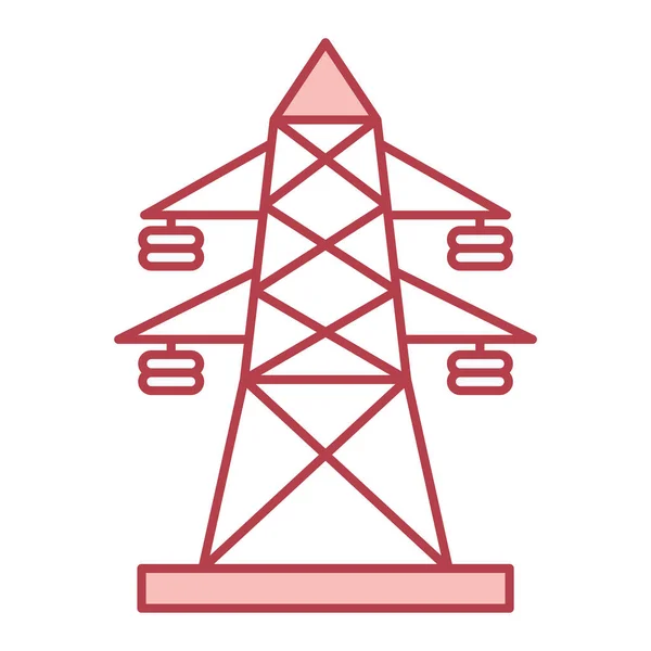 Vektorová Ilustrace Ikony Elektřiny Energie — Stockový vektor
