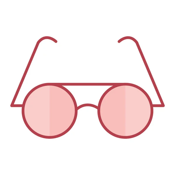 Gafas Sol Icono Vector Ilustración Diseño — Vector de stock