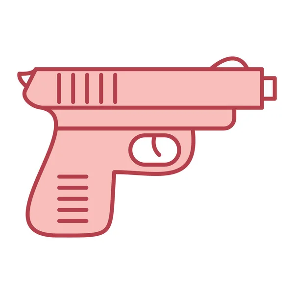 Icono Del Arma Ilustración Vectorial — Vector de stock