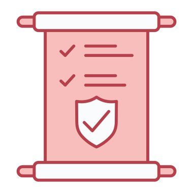 belge simgesi vektörü beyaz arkaplanda izole edildi, kontrol listesi şeffaf işaret, satır ve çizgi biçimindeki ögeler