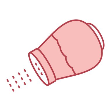 Yiyecek ve içecek sembolünün vektör çizimi. Ağ için protein ve ilaç tabelaları.