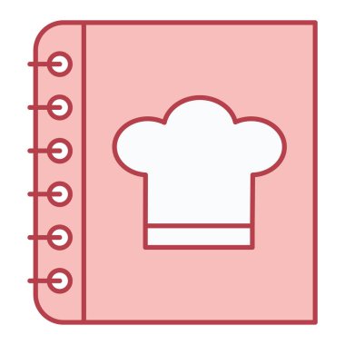 Şef şapka ikonu. vektör illüstrasyonu