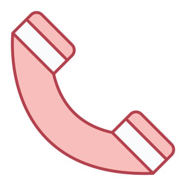 Telefon simgesi vektör illüstrasyonu