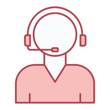 Çağrı merkezi. Basit resimleme