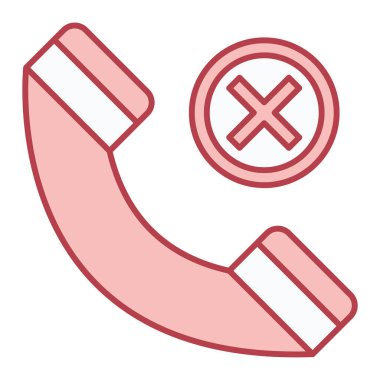 telefon arama simgesi vektör illüstrasyonu