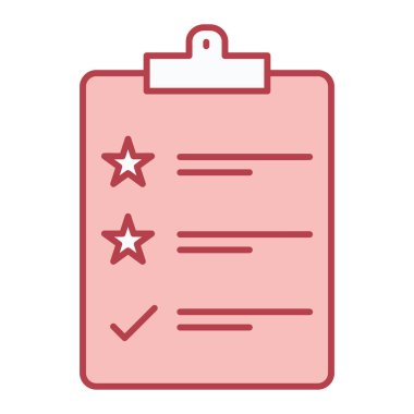 belge simgesi vektör illüstrasyonu