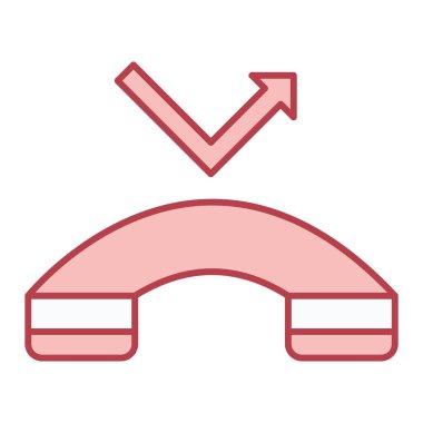 ok simgesi vektör illüstrasyonu