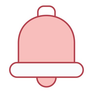 Zil. Web simgesi basit illüstrasyon