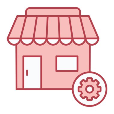 simge vektör illüstrasyonunu sakla