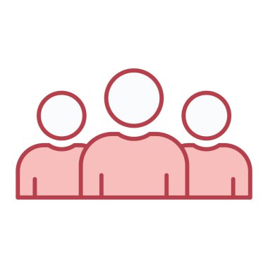 insanlar simge vektör illüstrasyonu