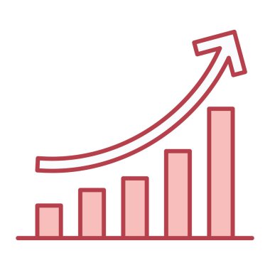 iş grafiği vektör illüstrasyonu