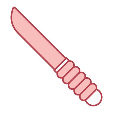 Hançer simgesinin vektör çizimi