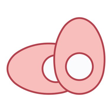 Lezzetli yiyecek taze ve organik tema izole edilmiş tasarım vektörü çizimi