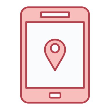 GPS konumu. Basit tasarım