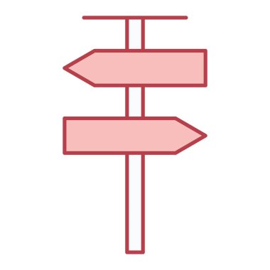 işaret posta simgesi vektör illüstrasyonu