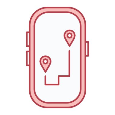 gps konum simgesi vektör illüstrasyon tasarımı