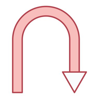 ok simgesinin vektör illüstrasyonu