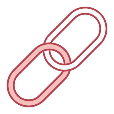 Tek izole edilmiş simge ögesinin vektör illüstrasyonu