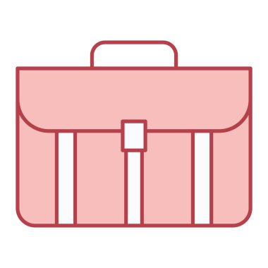 evrak çantası ikonu vektör illüstrasyonu