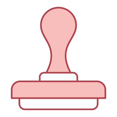 mühür ve imza vektör illüstrasyon grafik tasarımı