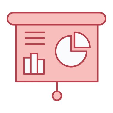 iş grafiği vektör illüstrasyonu