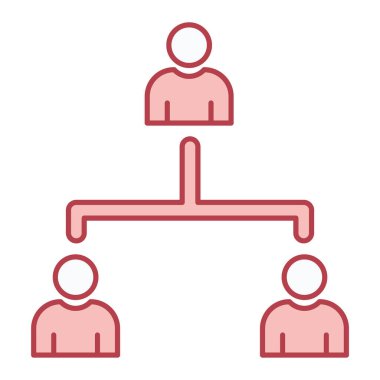 İnsan simgesinin vektör illüstrasyonu