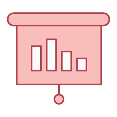 iş grafiği vektör illüstrasyonu