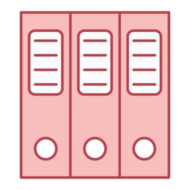 Ofis dizinleri simgesi. vektör illüstrasyonu