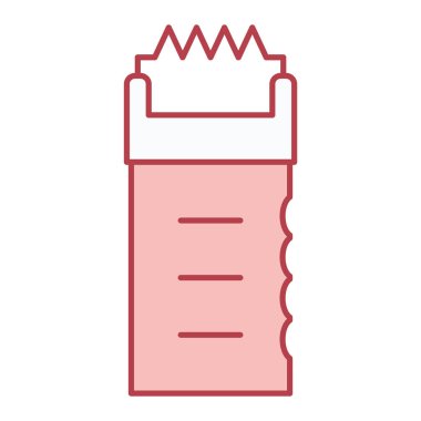 Modern yapı simgesinin vektör illüstrasyonu