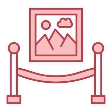 bayrak ikonu vektör illüstrasyonu