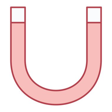 mıknatıs simgesi vektör çizimi