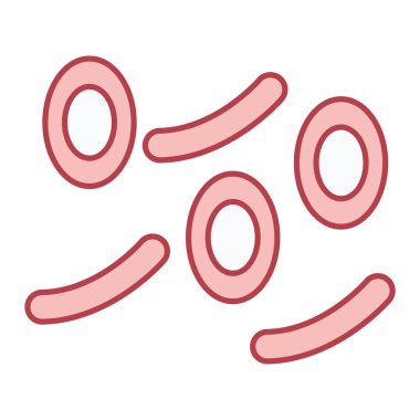 Şirin Çizgi Film Yüzünün Vektör Çizimi