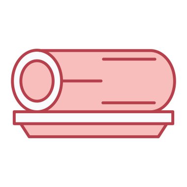 havlu ikonu vektör illüstrasyonu