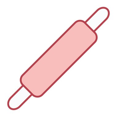 beysbol yarasa simgesi vektör çizimi tasarımı