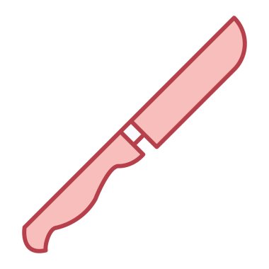 Bıçak ikonu. vektör illüstrasyonu