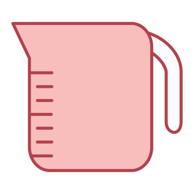 sürahi vektör çizgisi simgesi