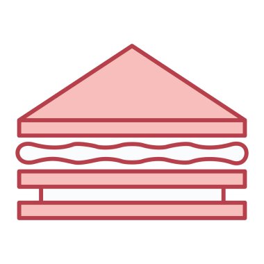 Kitap yığını ikon vektör çizimi tasarımı