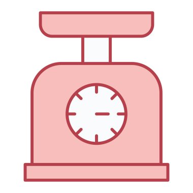 ağırlık ölçekli vektör illüstrasyonu