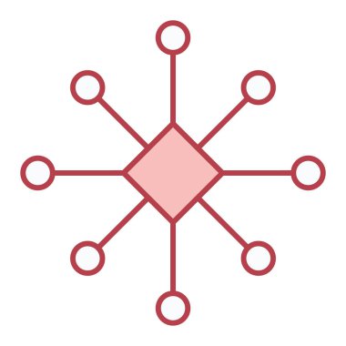 seo modern simgesinin vektör illüstrasyonu