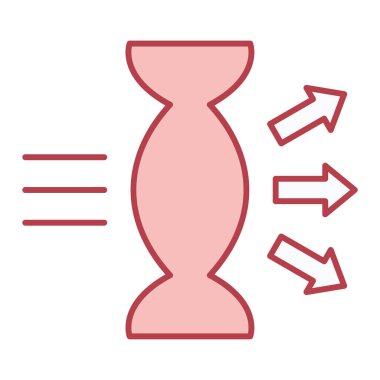 İş yönetimi ikon vektörü. İnce çizgi işareti. izole edilmiş sınır sembolü çizimi