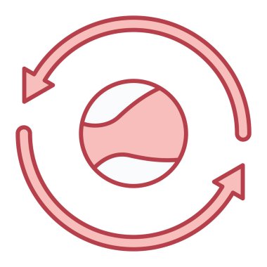 top ikon vektör illüstrasyonu