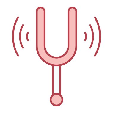 Müzik. Web simgesi basit illüstrasyon