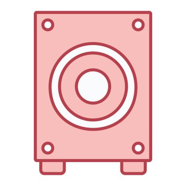 hoparlör vektör illüstrasyonu