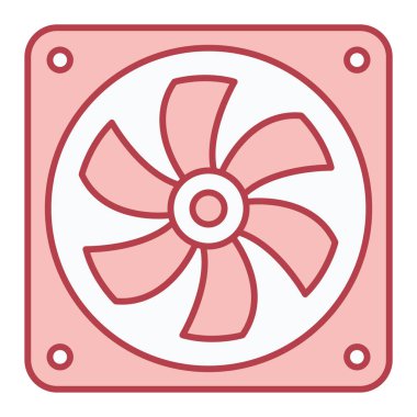 Hayran ikonu. vektör illüstrasyonu