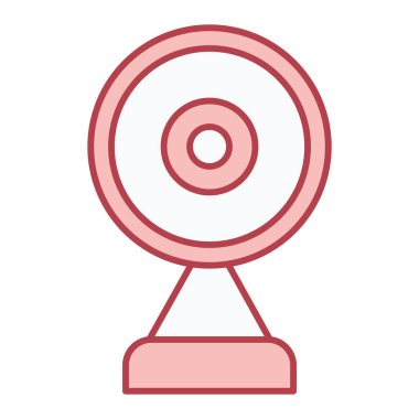 Webcam simge vektör çizim