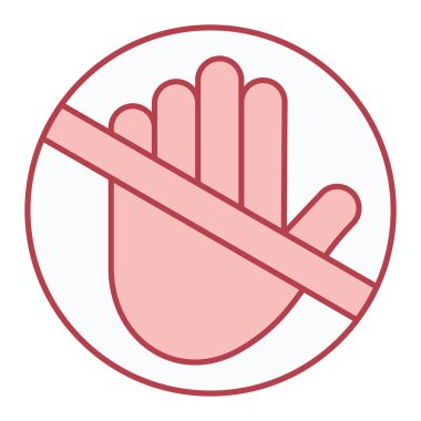 hiç kimse simge vektör çizimi yok