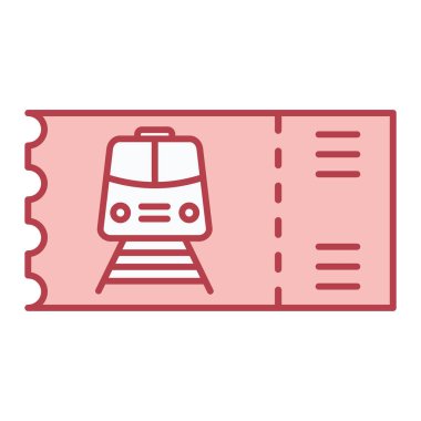 tren simgesi vektör illüstrasyonu