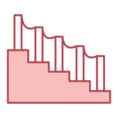 Köprü simgesi vektör illüstrasyonu