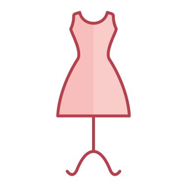 manken web simgesi basit illüstrasyon